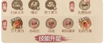 武者僚属技能升星建议6