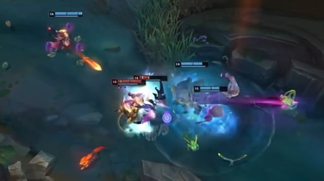 英雄联盟手游斯莫德连招操作技巧1