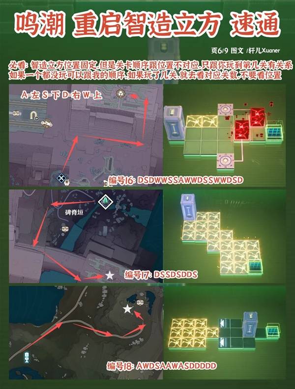 《鸣潮》罗伊冰原智造立方路线标注