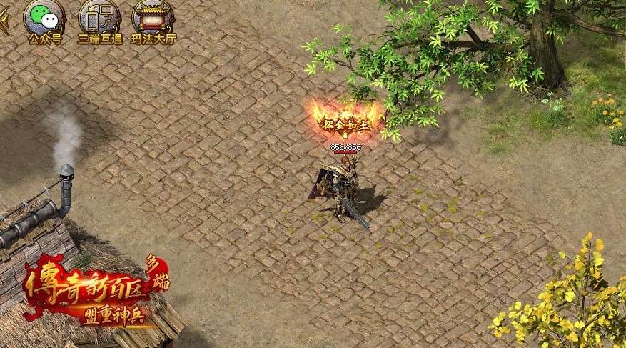 《传奇新百区-盟重神兵》周年大服 “流星[散人专区]”2026年1月1日火爆开服