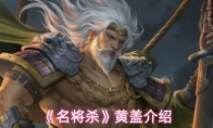 《名将杀》黄盖介绍