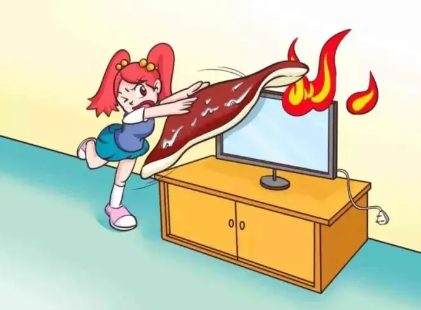 家用电器着火时，能用水灭火吗？