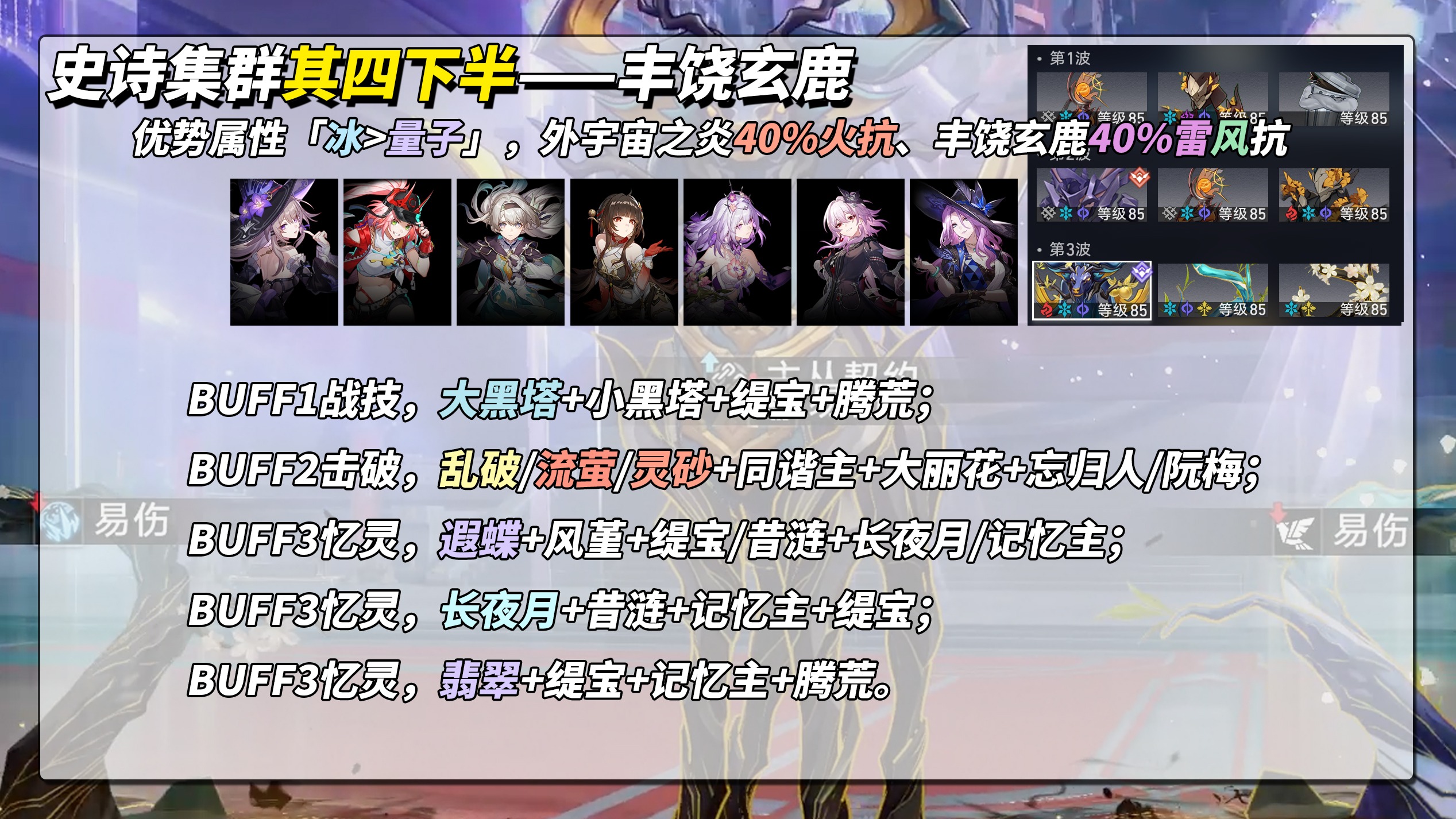 《崩坏：星穹铁道》V3.8攻略虚构叙事·史诗集群攻略(图7)