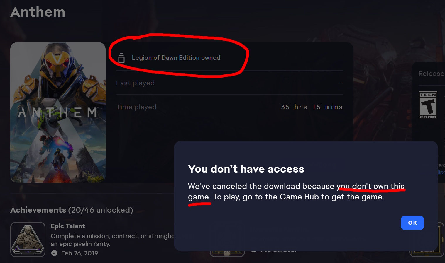 《圣歌》伺服器关闭倒计时 玩家想缅怀却“无法下载”