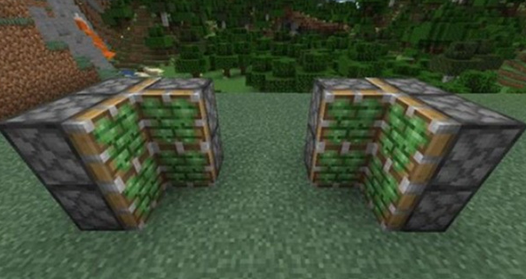 我的世界隐藏门制作教程3