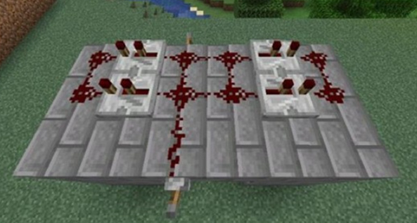 我的世界隐藏门制作教程6