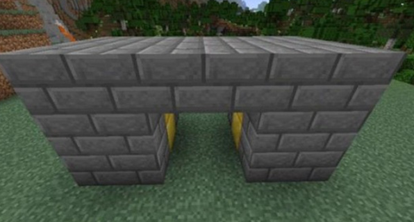 我的世界隐藏门制作教程5