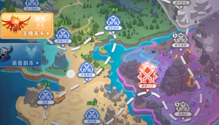 《灌篮军团》冒险之旅玩法攻略(图2)