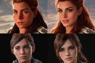 知名推主晒AI改造索尼游戏女主! 玩家集体直呼太违和