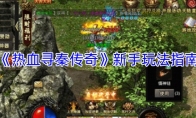《热血寻秦传奇》新手玩法指南