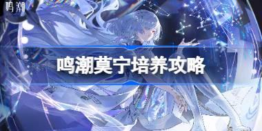 鸣潮莫宁培养攻略 鸣潮莫宁声骸武器阵容推荐