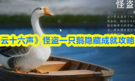 《燕云十六声》怪盗一只鹅隐藏成就攻略大全