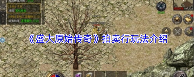 《盛大原始传奇》拍卖行玩法介绍