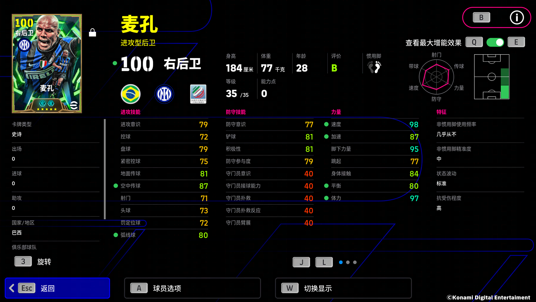 枪手磐石镇守后防，蓝黑飞翼划破长空！