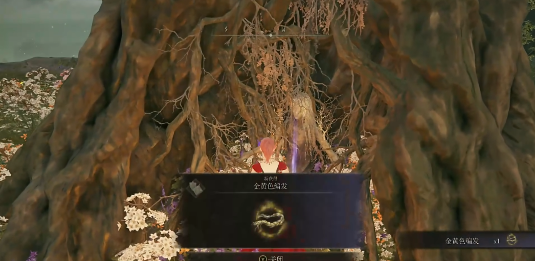 《艾尔登法环》金黄色编发获取方法