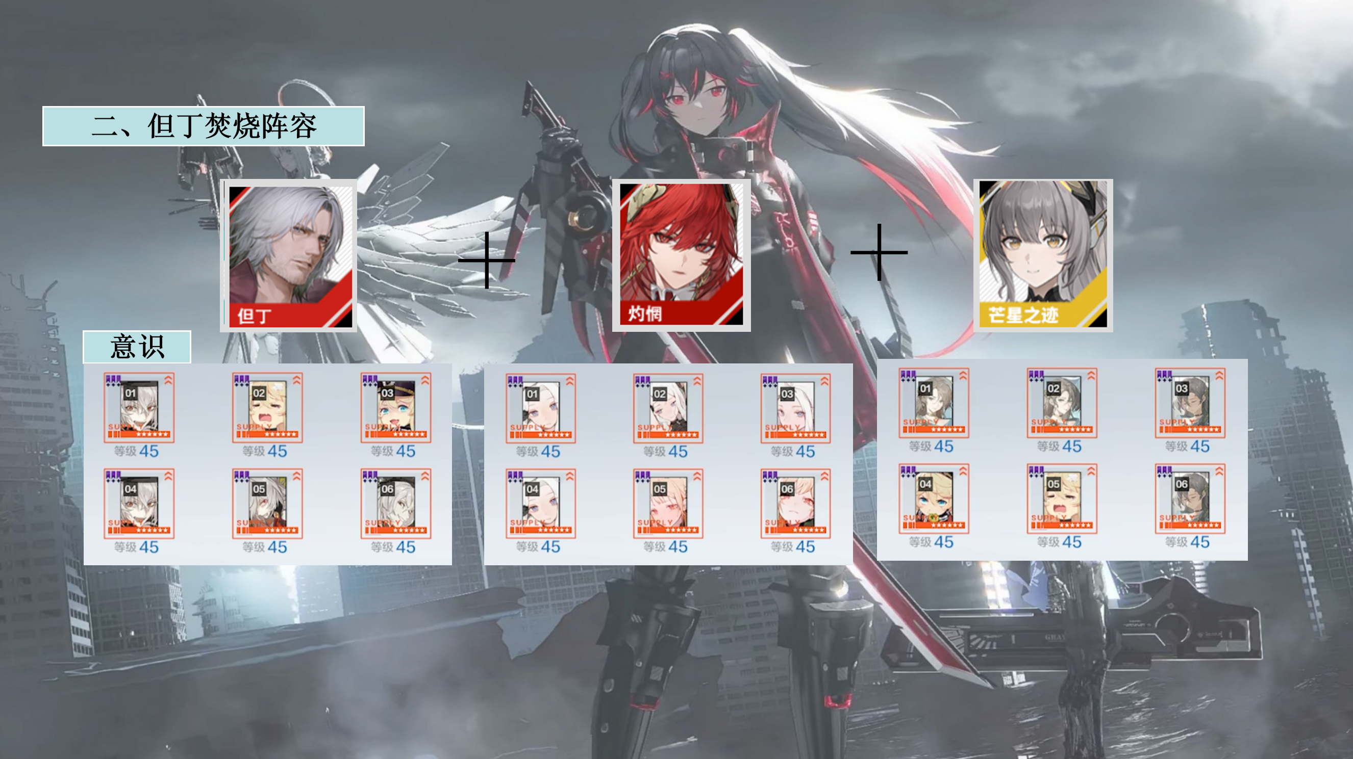 《战双帕弥什》但丁阵容攻略