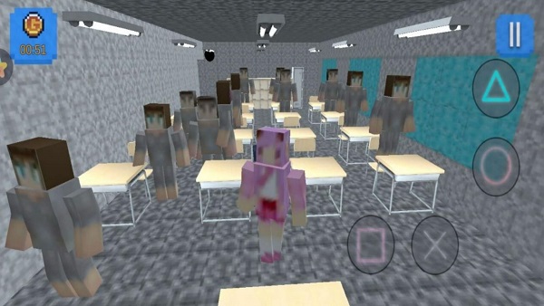 樱花校园像素生存 2026最新版(图1)