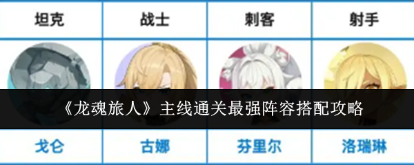 《龙魂旅人》主线通关最强阵容搭配攻略