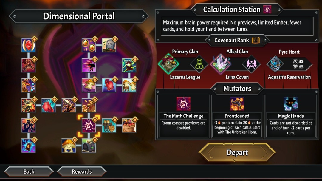 《怪物火车2》计算站挑战介绍