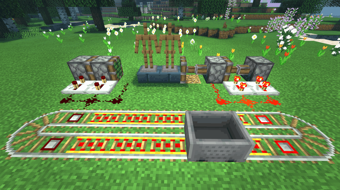 《我的世界：移动版》射术练习场搭建方法