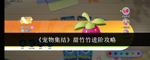《宠物集结》甜竹竹进阶攻略