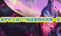 金铲铲之战S17挑战者羁绊效果一览