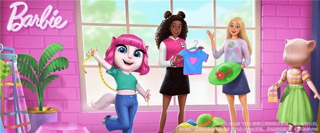 强强联手！《我的安吉拉2》携手芭比Barbie™️推出重磅联动，开启全新时尚体验