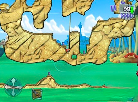 《百战天虫》绳索使用攻略(图4)